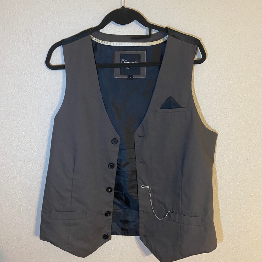 Mens dress vest